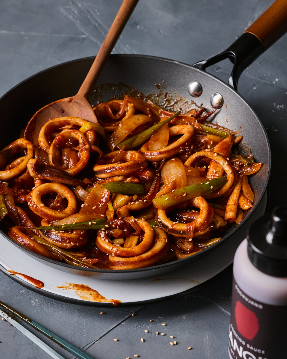 Gochujang Stir-Fried Squid